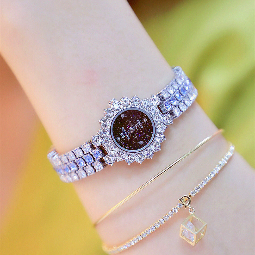 BS New Watch Chain Watch Full of Diamonds