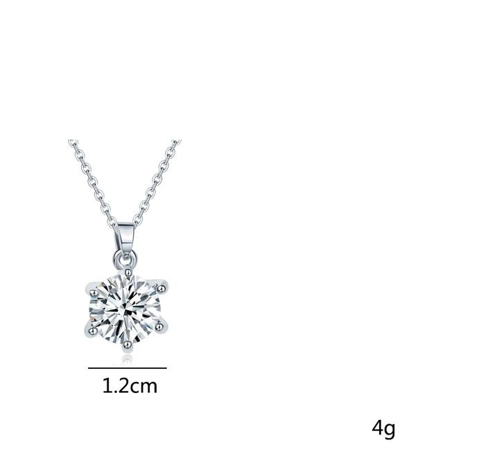 Circle Pendant With Chain