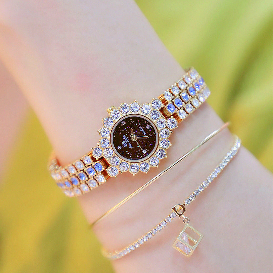 BS New Watch Chain Watch Full of Diamonds