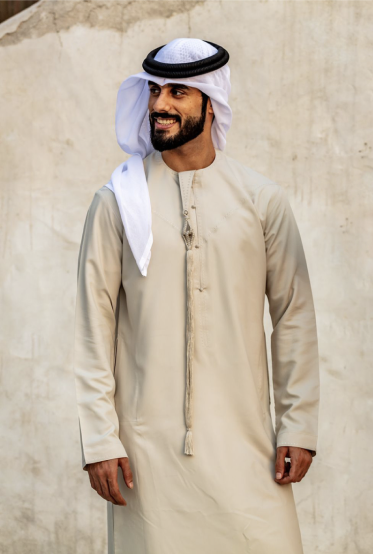 MALE ARABIC STYLE FULL ROBE ( KANDORA )