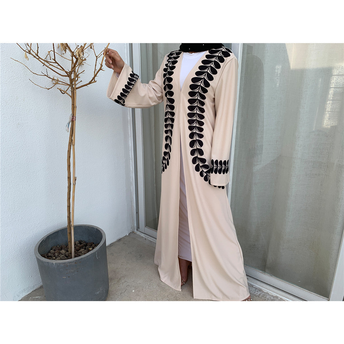 Arabic printed robe