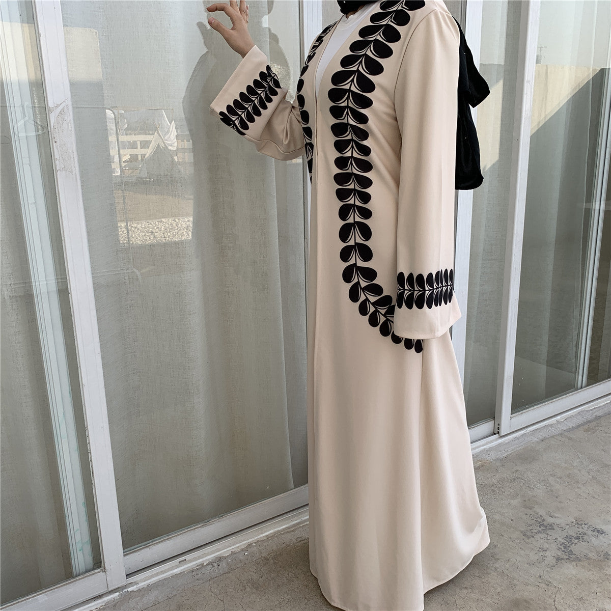 Arabic printed robe