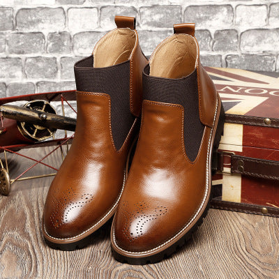High-top male Martin boots