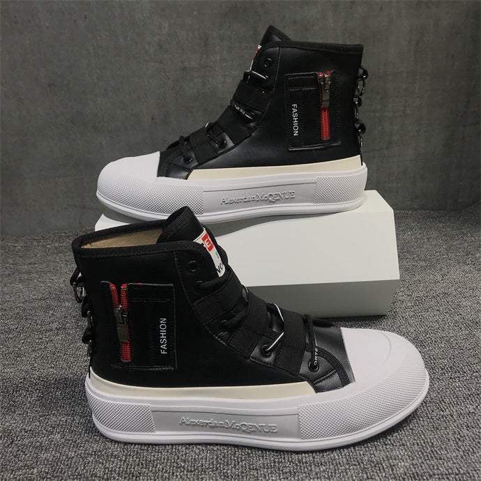 Breathable Korean Student Board Shoes Male