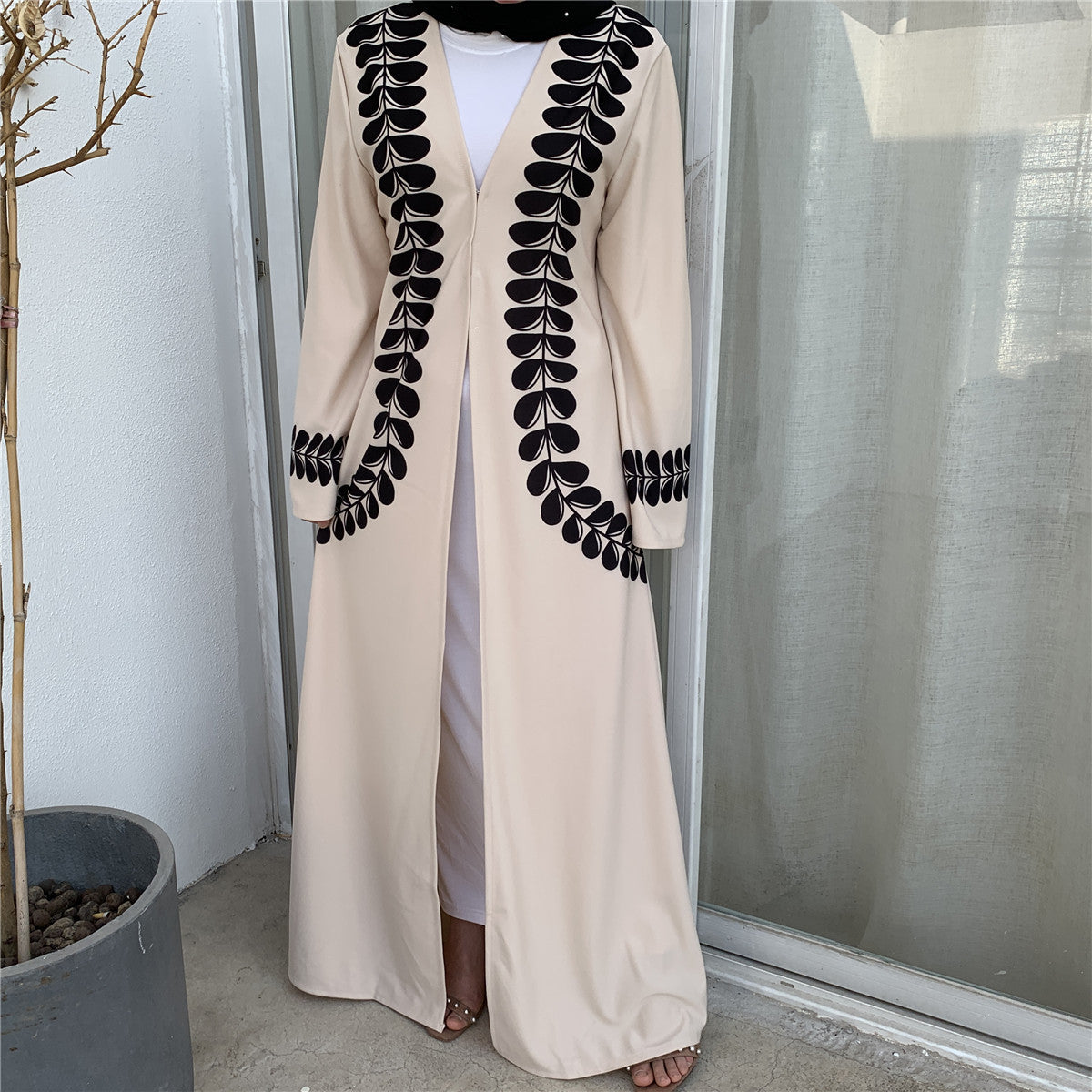 Arabic printed robe