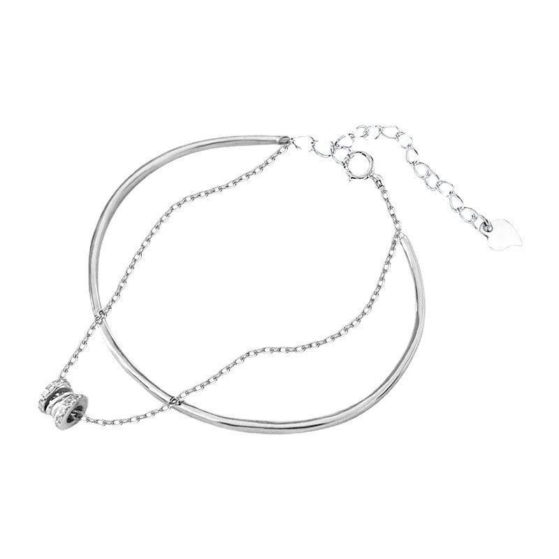 Simple Double Layer Bracelet Women's Fashion